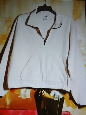 PINK Victoria's Secret White Logo Tee - White